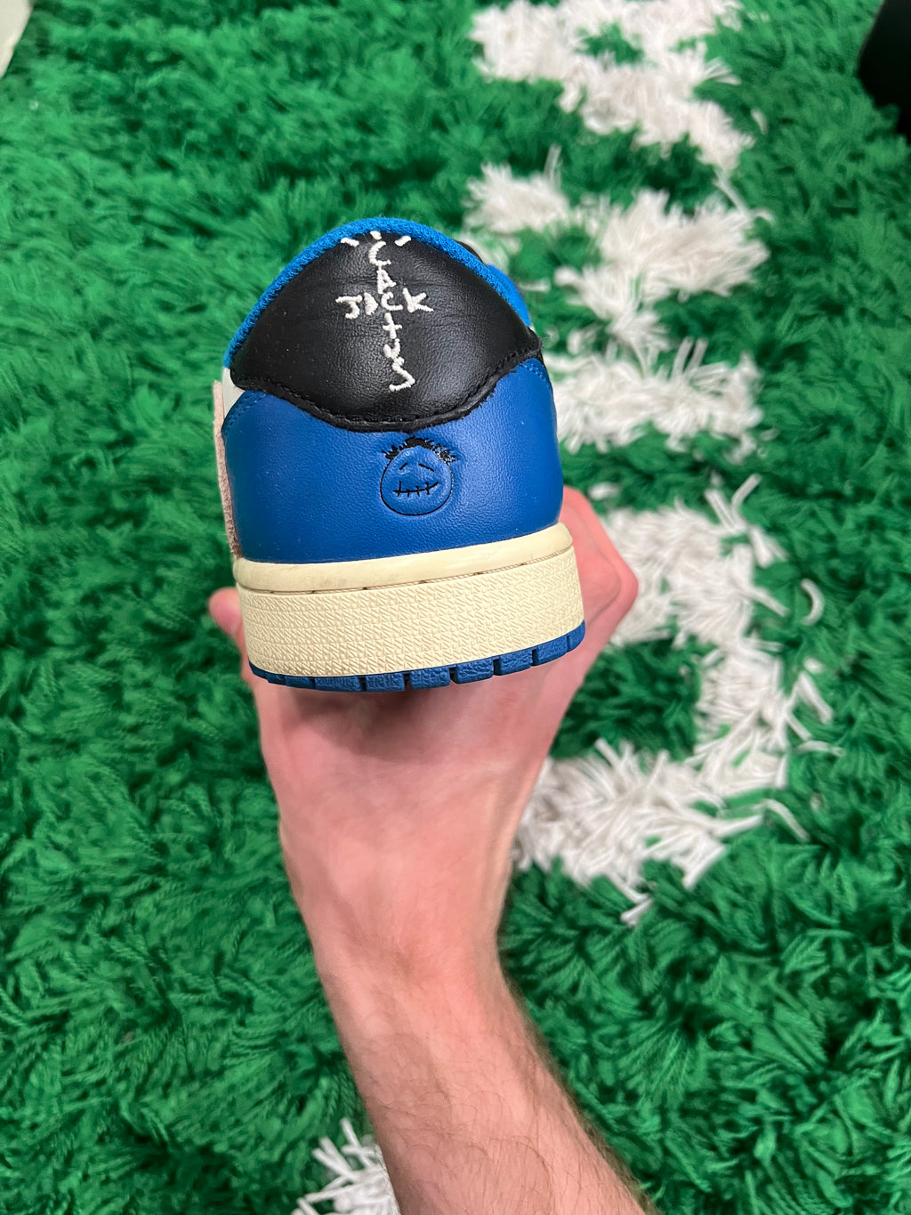 Jordan 1 Low Fragment x Travis Scott (Preowned 8M)