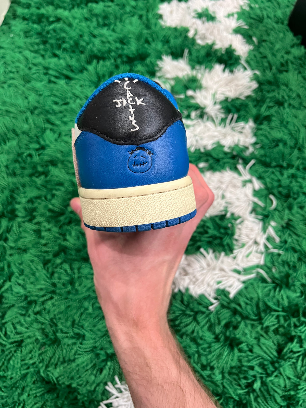 Jordan 1 Low Fragment x Travis Scott (Preowned 8M)