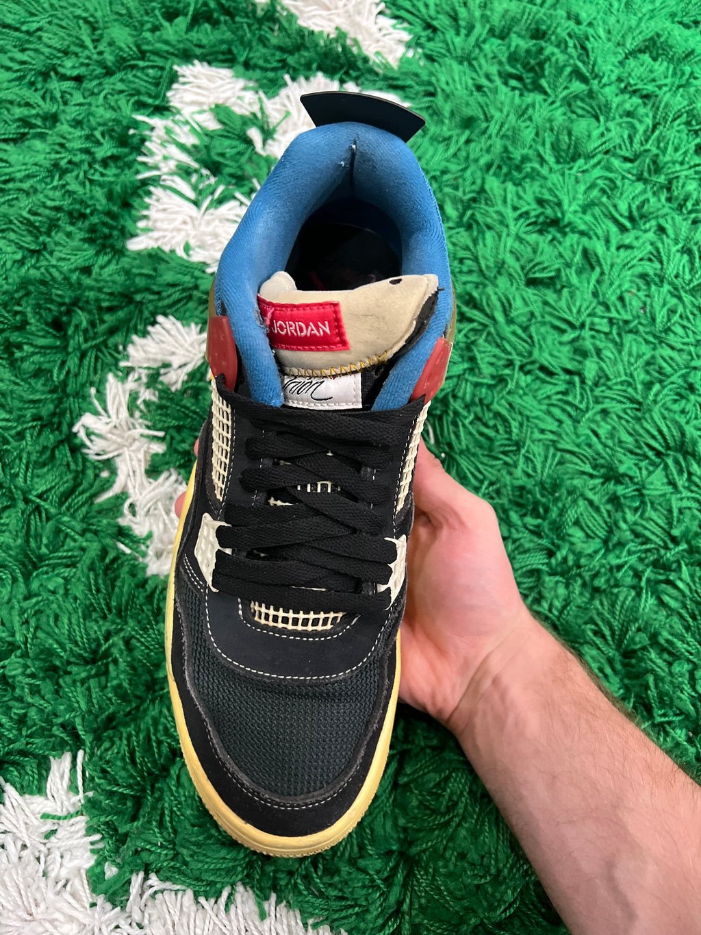 Jordan 4 Union Off Noir (Preowned 10M)
