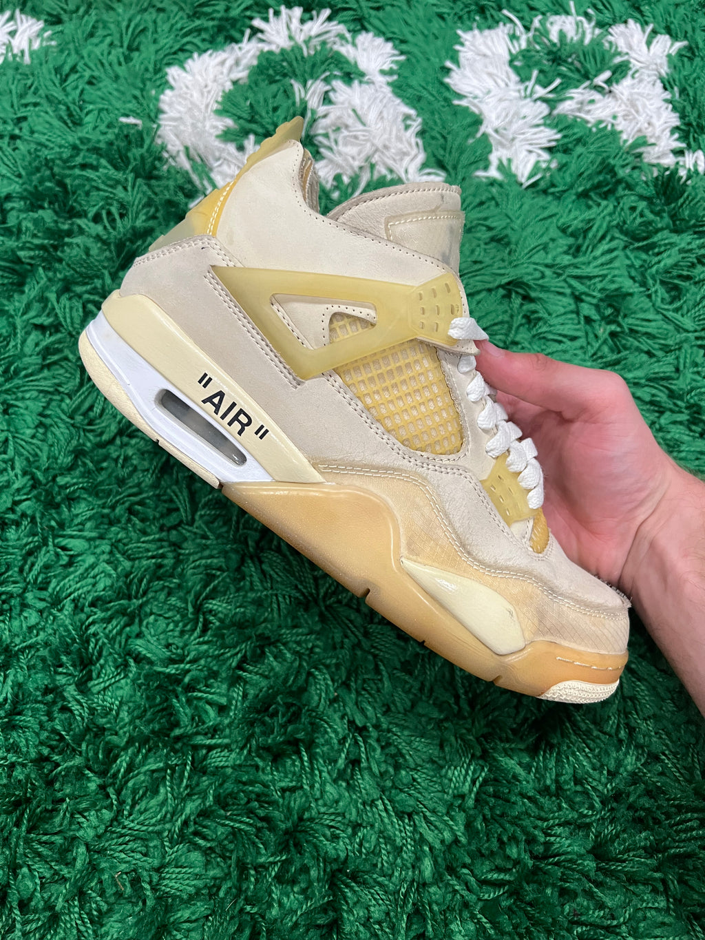 Jordan 4 Off-White Sail (Women's) (Preowned 7.5M/9W)