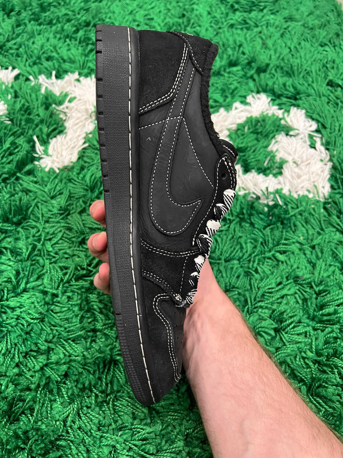 Jordan 1 Low Travis Scott Black Phantom (Pre-Owned Size 9M)