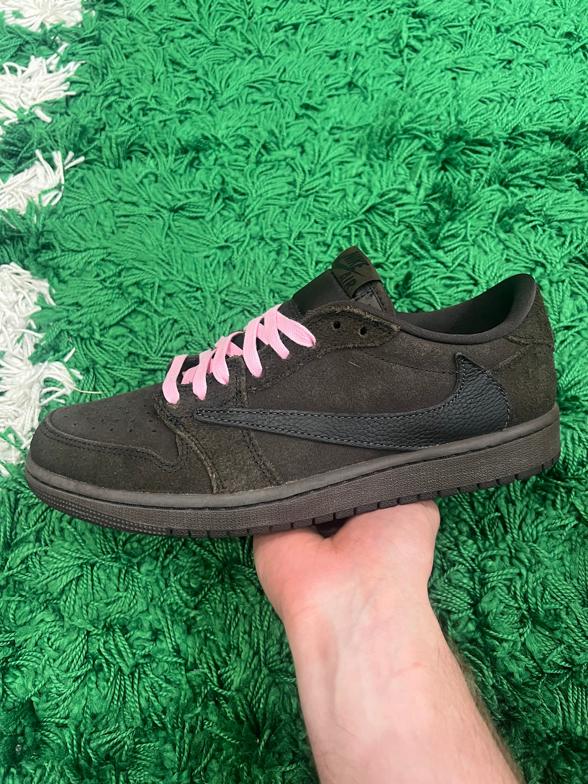 Jordan 1 Low Travis Scott Velvet Brown (Preowned 8.5M)