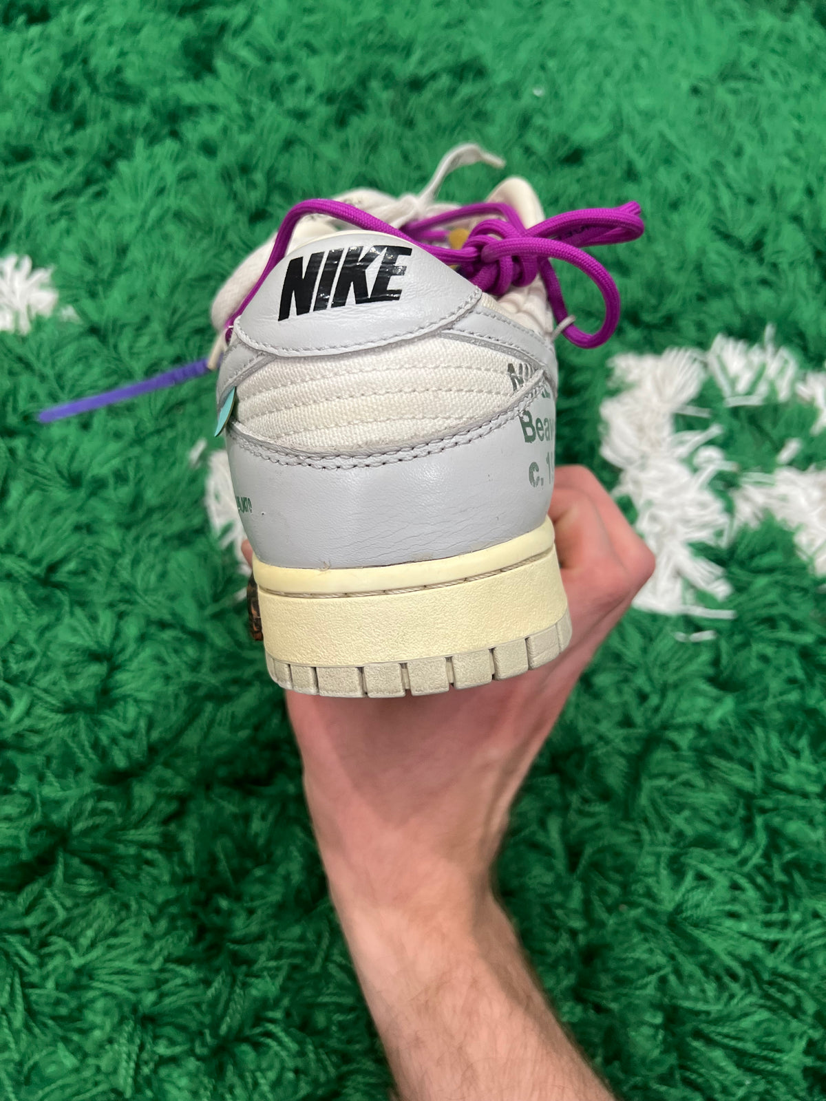 Nike Dunk Low Off-White Lot 28 (Preowned 10M)