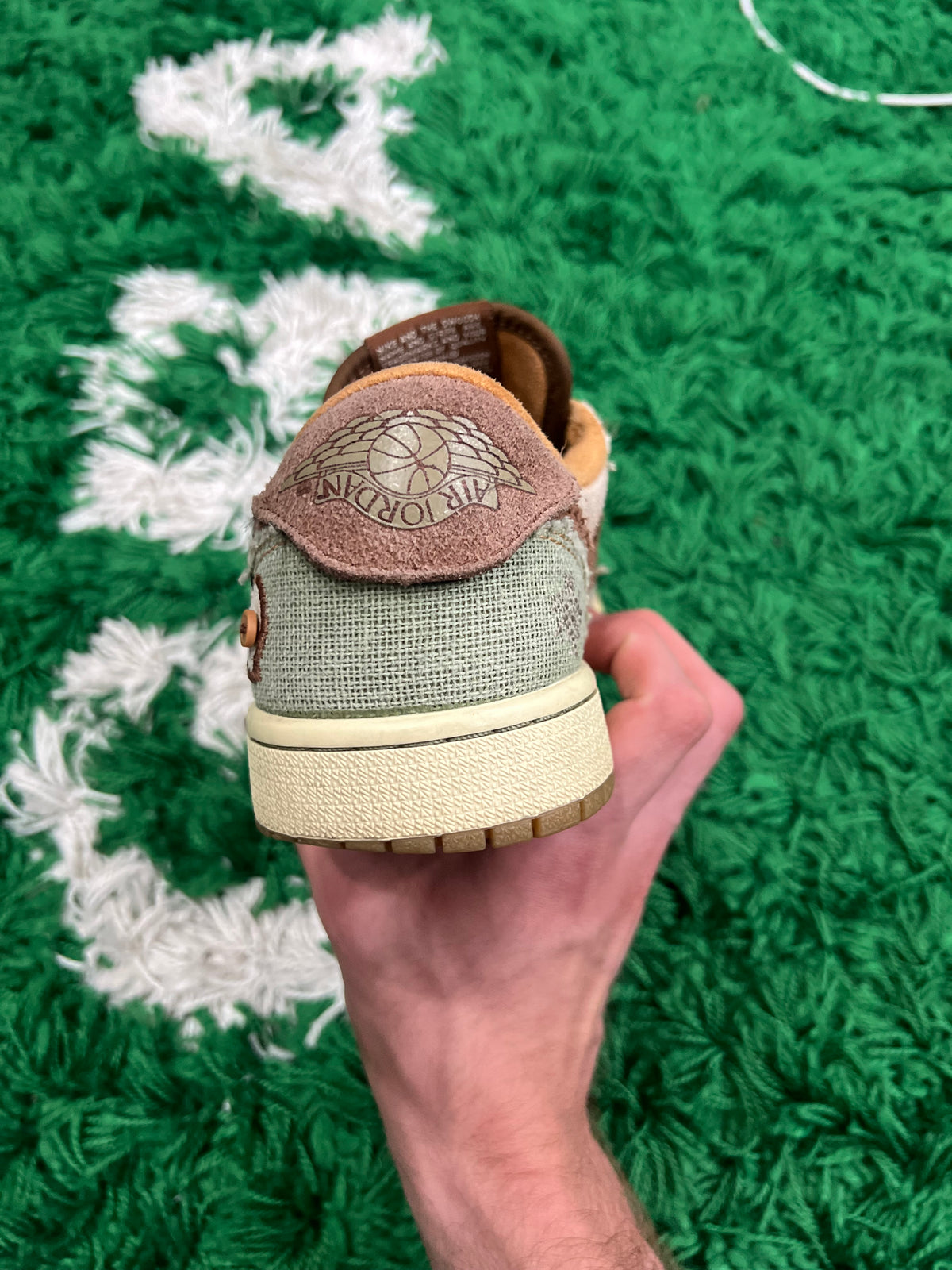 Jordan 1 Low Zion Williamson Voodoo (Preowned 8M)