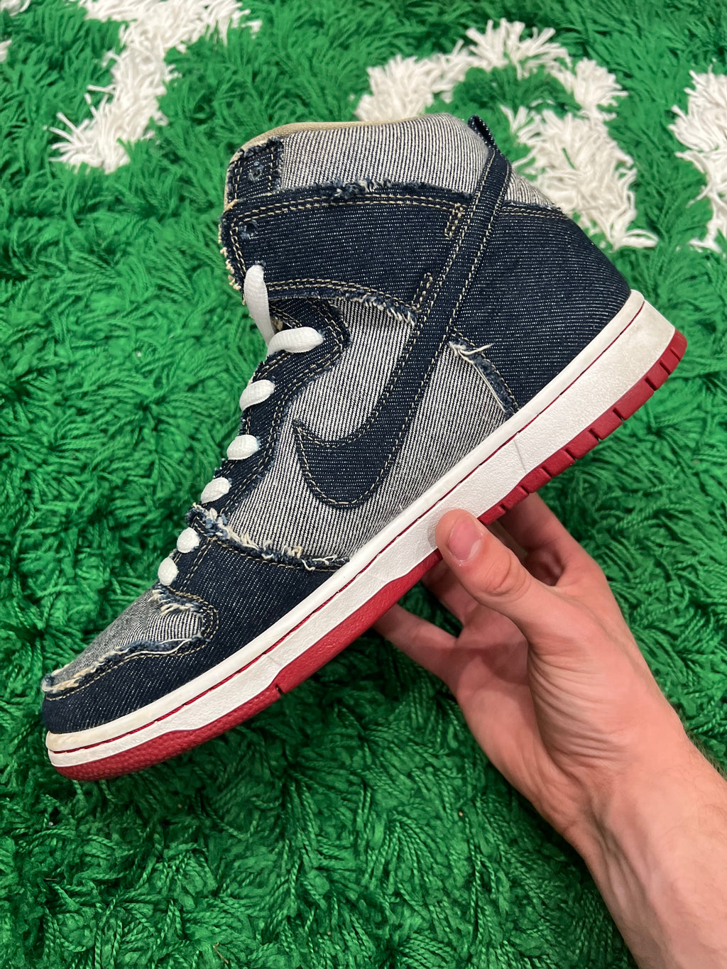 Nike SB Dunk High Reese Forbes Denim (Preowned 9M)