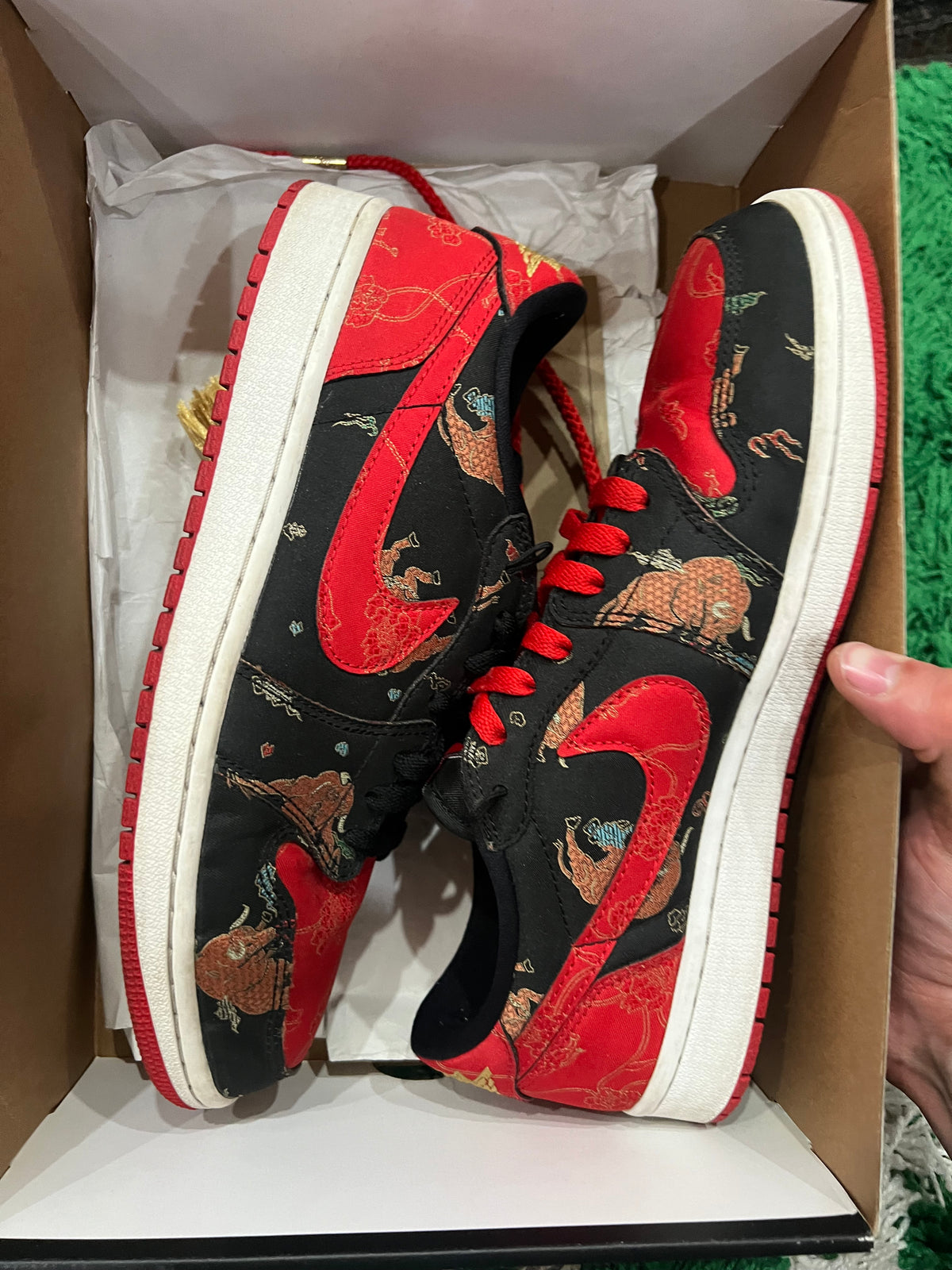 Jordan 1 Low Chinese New Year (Pre-Owned 9M)