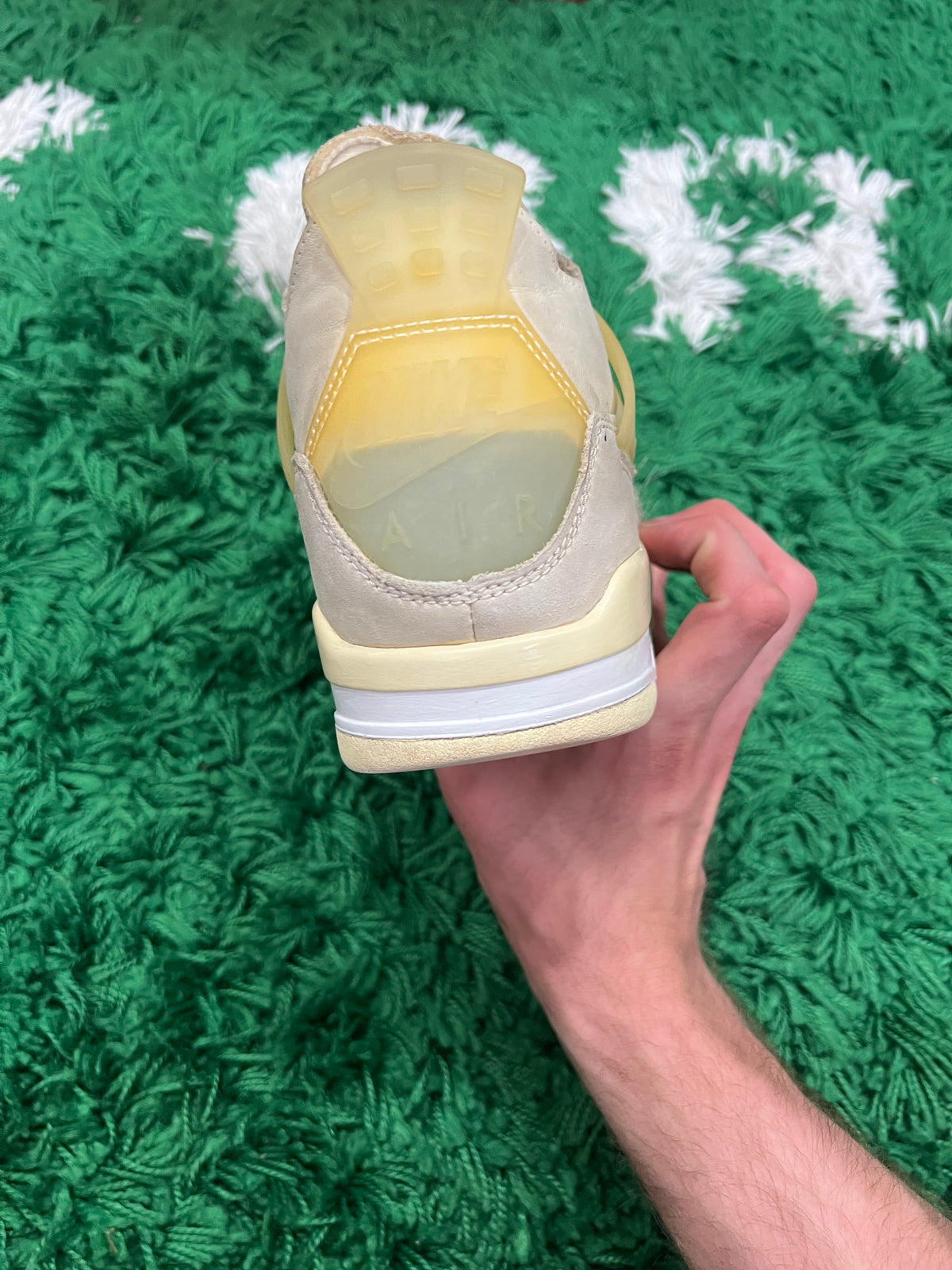 Jordan 4 Off-White Sail (Women's) (Preowned 7.5M/9W)
