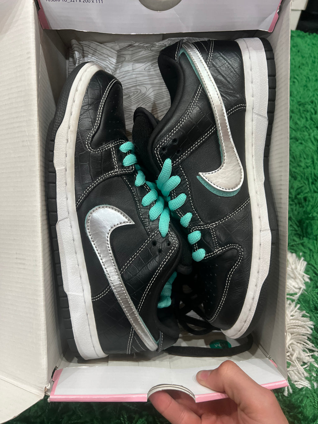 Nike SB Dunk Low Diamond Supply Co. Black Diamond (Pre-Owned 8.5M)