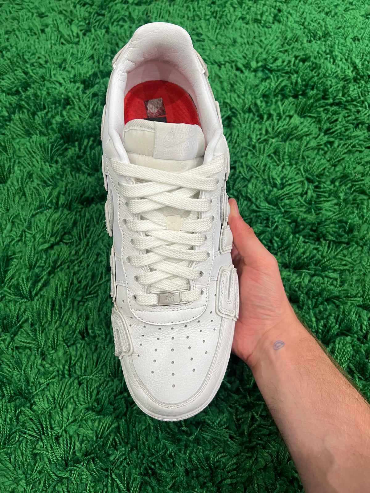 Nike Air Force 1 Low Cactus Plant Flea Market White (2024) (Pre-Owned Size 11.5M)