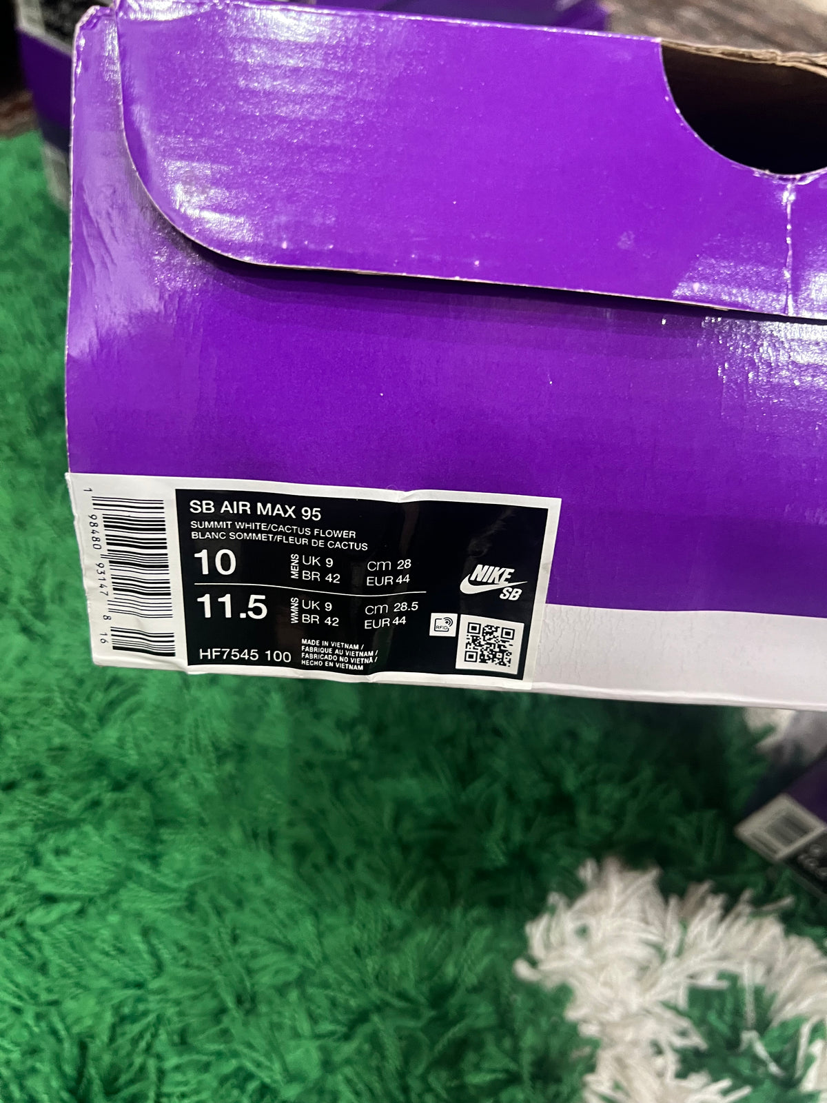 Nike Air Max 95 SB Cactus Flower (Pre-Owned 10M)