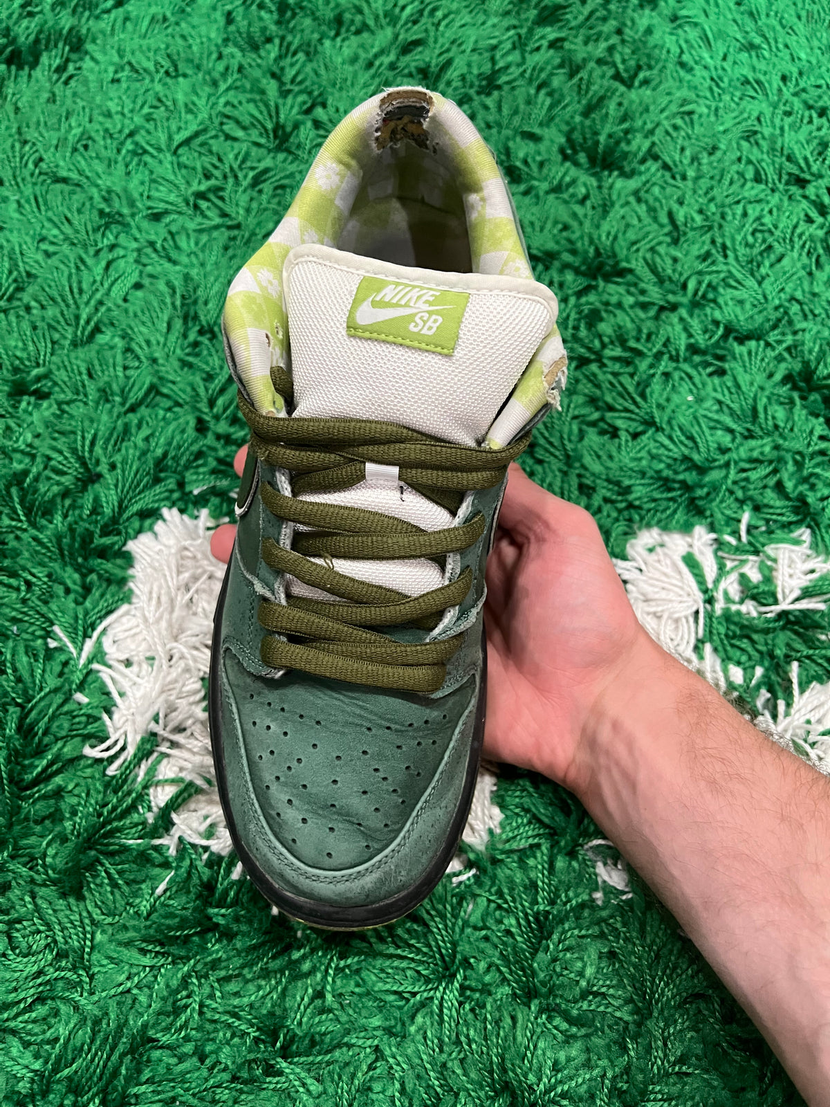 Nike SB Dunk Low Concepts Green Lobster (Pre-Owned 9.5M)