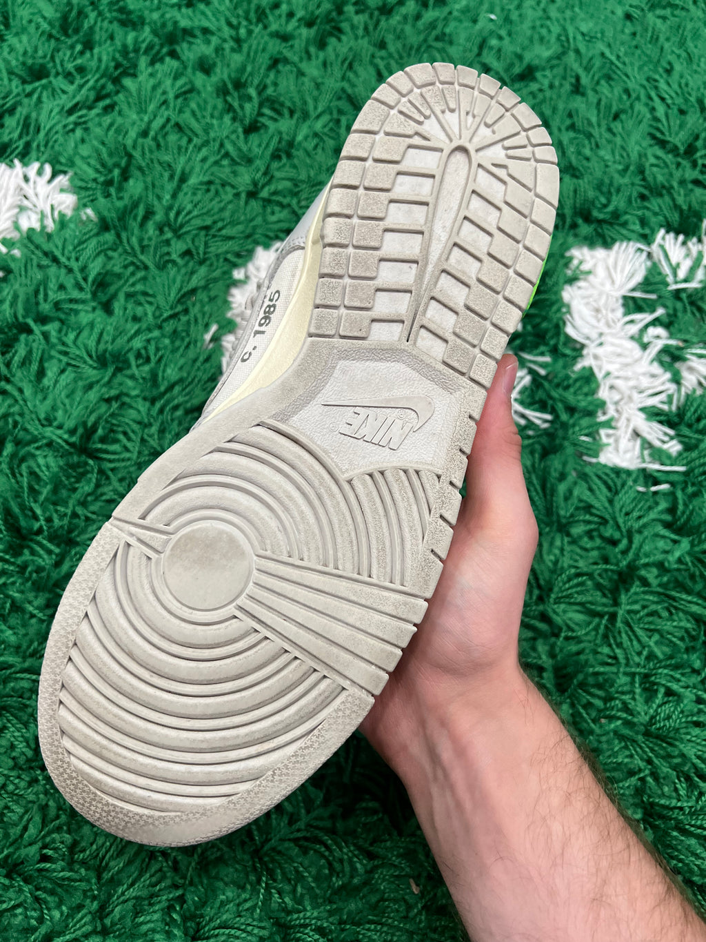 Nike Dunk Low Off-White Lot 42 (Preowned 10.5M)