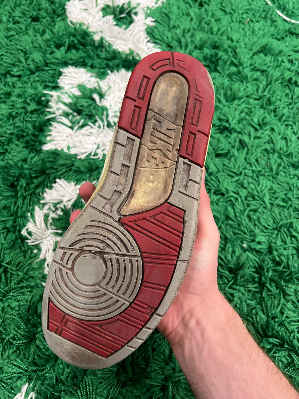 Jordan 2 Low Off-White White Red (Preowned 7.5M)