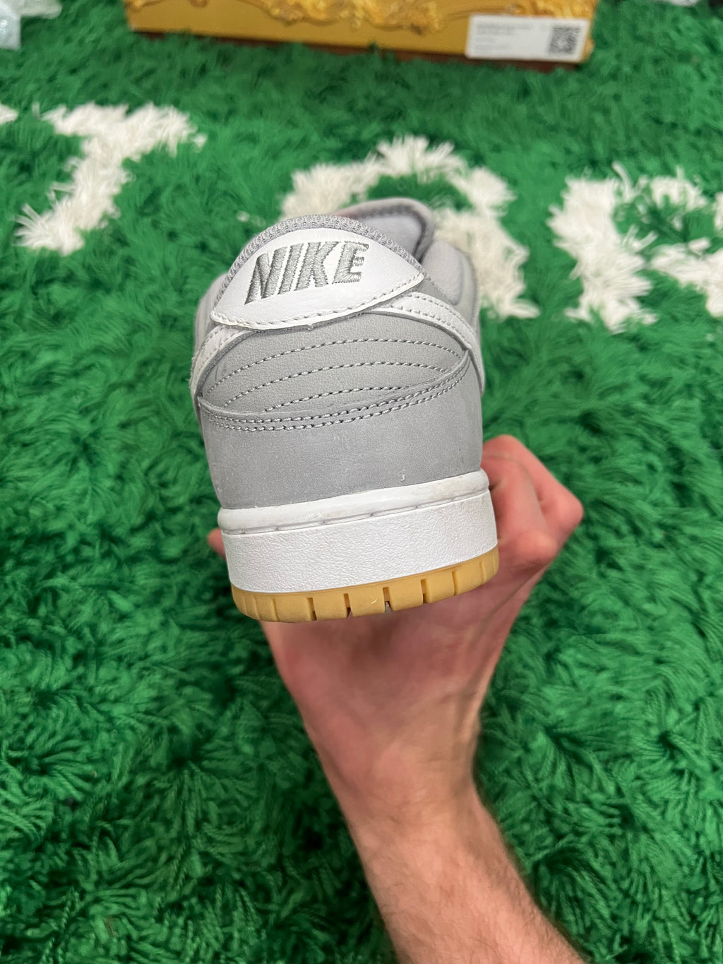 Nike SB Dunk Low Orange Label Wolf Grey Gum (Preowned 10M)