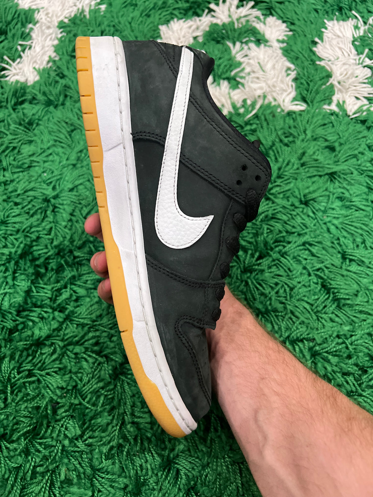 Nike SB Dunk Low Black Gum (Preowned 9.5M)