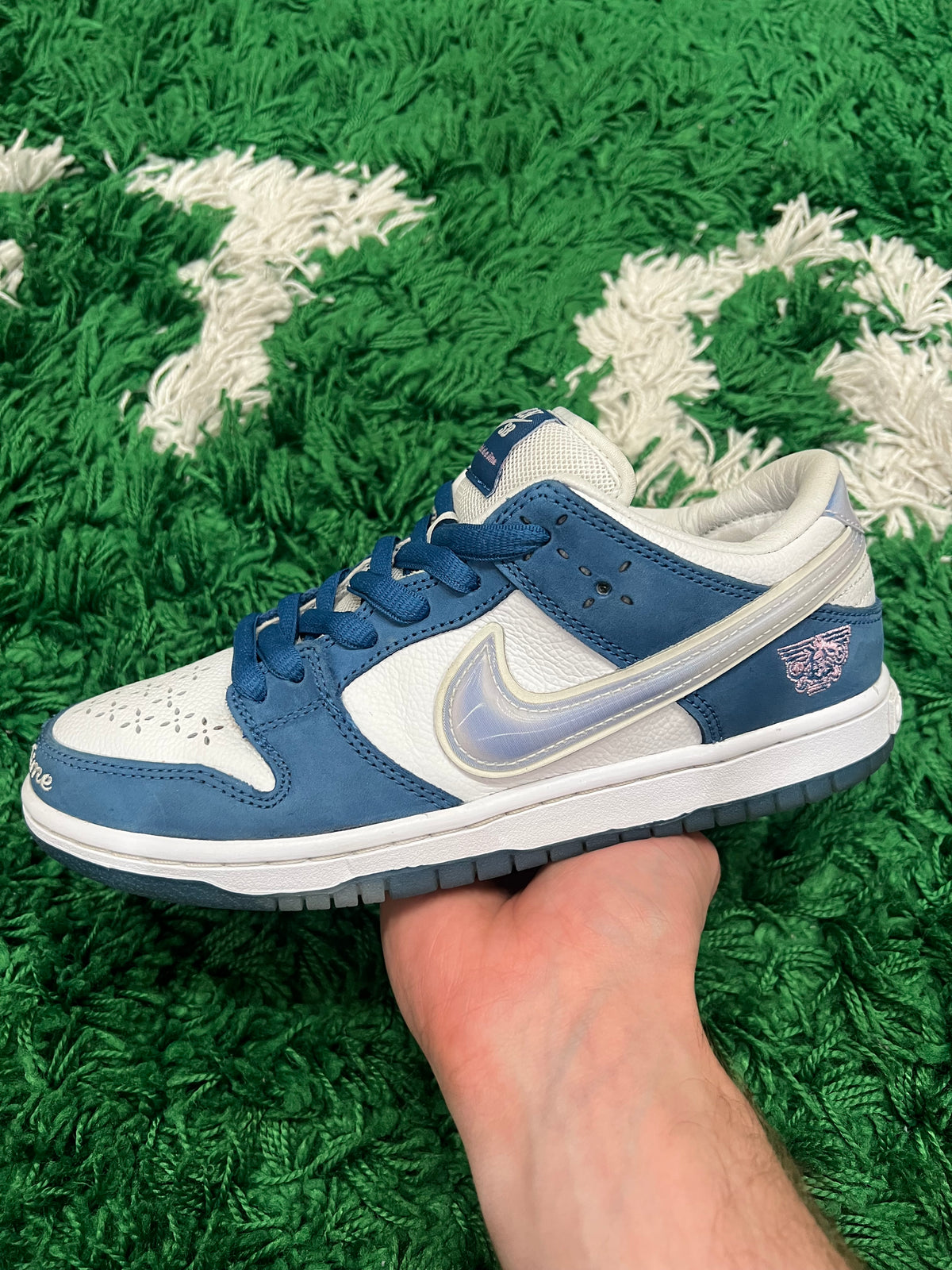 Nike SB Dunk Low Born X Raised One Block At A Time (Preowned 5.5M)
