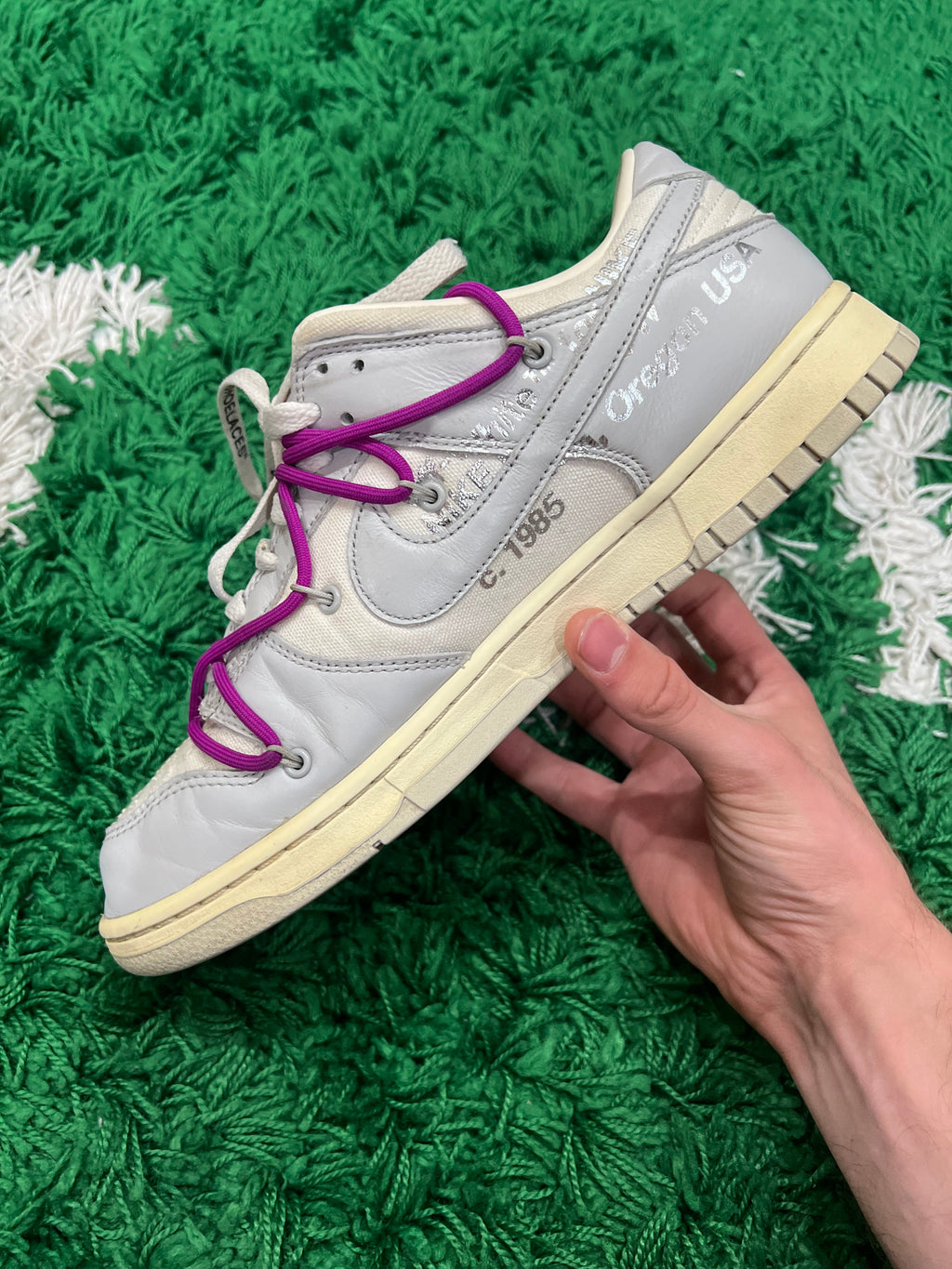 Nike Dunk Low Off-White Lot 28 (Preowned 10M)