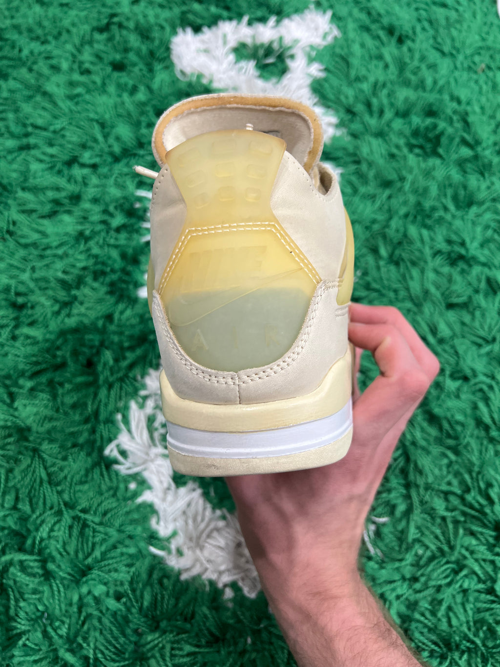 Jordan 4 Off-White Sail (Women's) (Preowned 5.5M/7W)