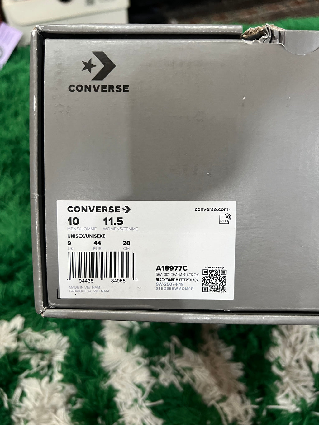 Converse SHAI 001 Charm Black (Pre-Owned 10M)