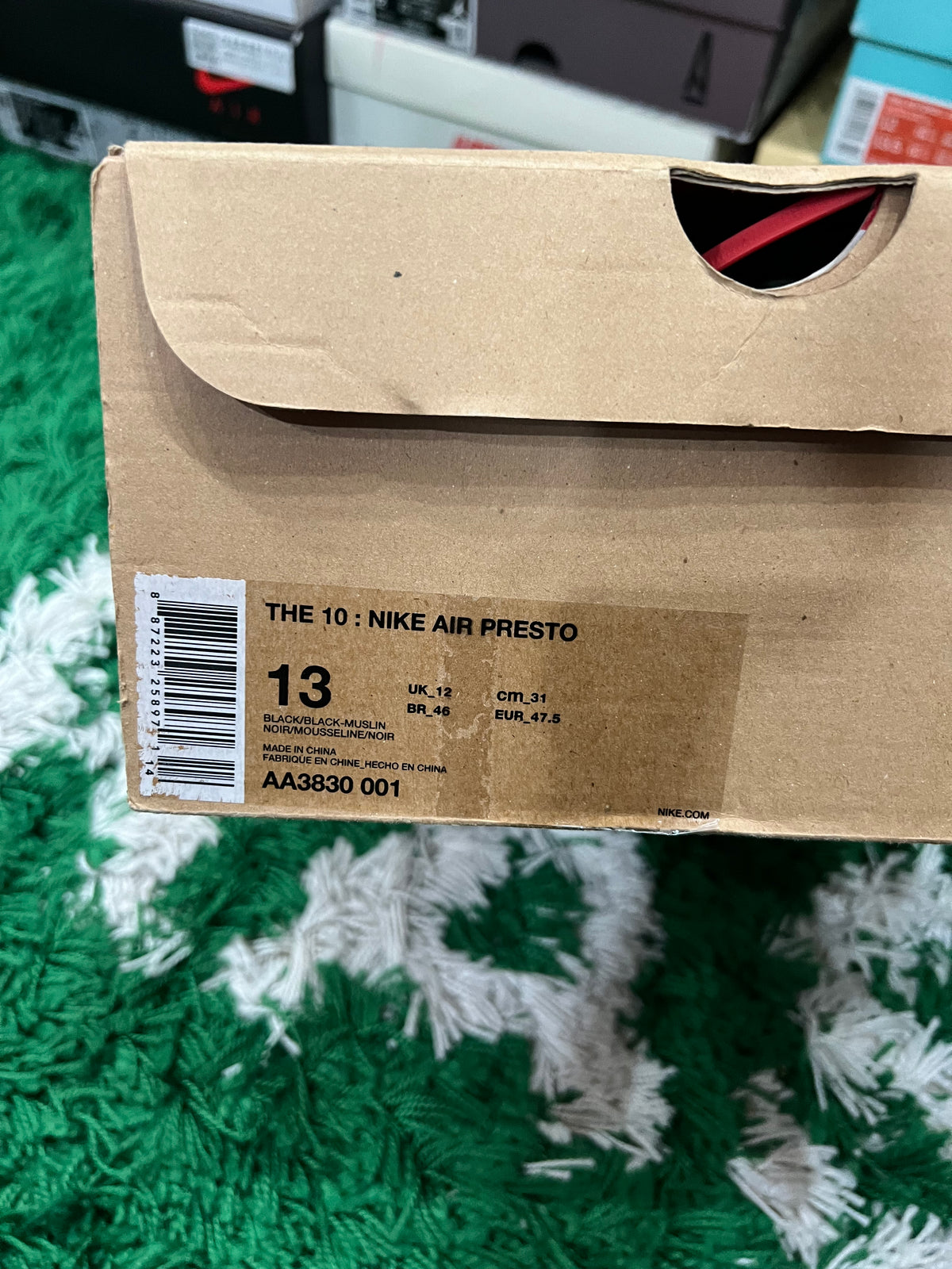 Nike Air Presto Off-White (Preowned 13M)