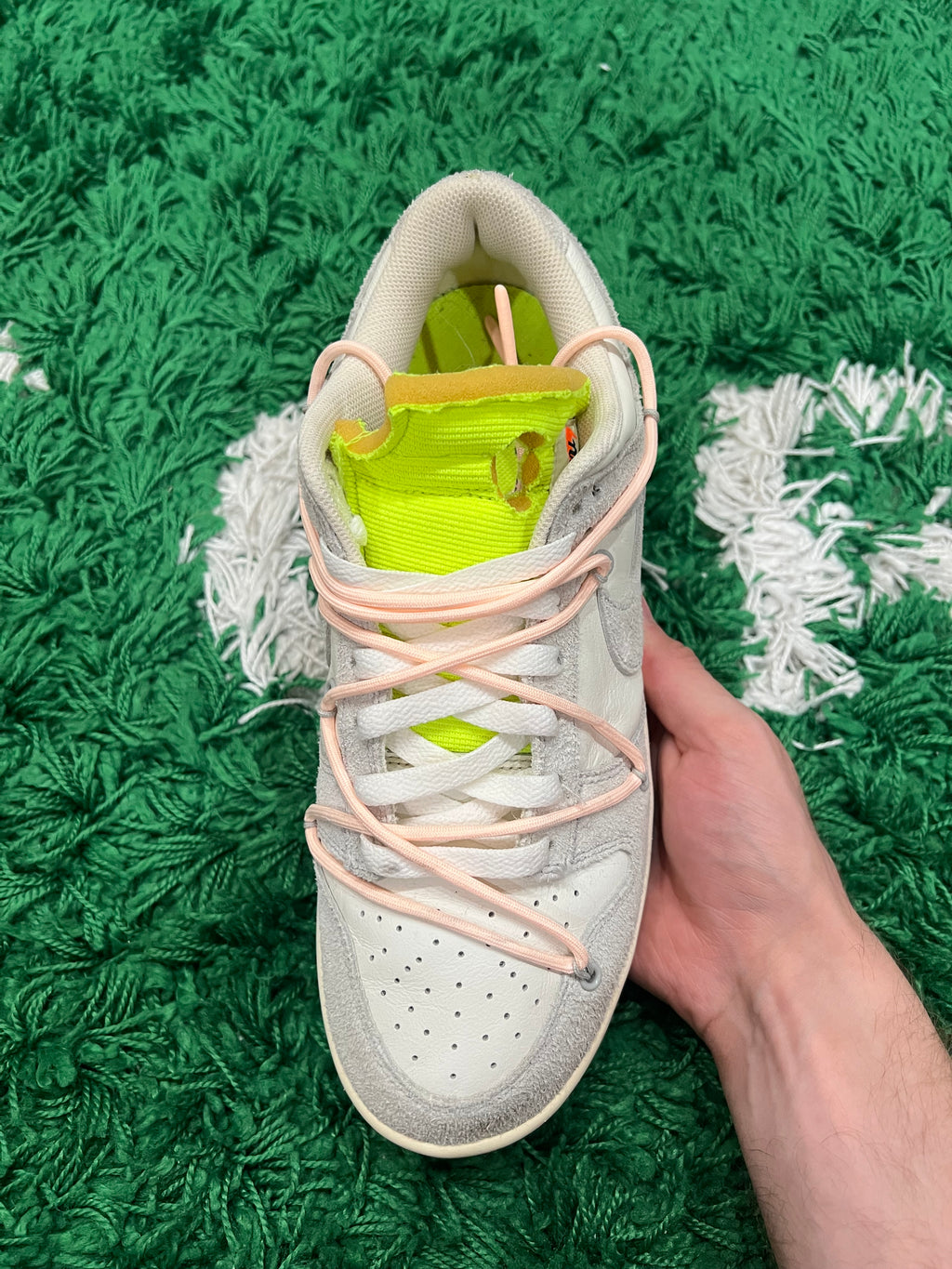 Nike Dunk Low Off-White Lot 12 (Preowned 9.5M)