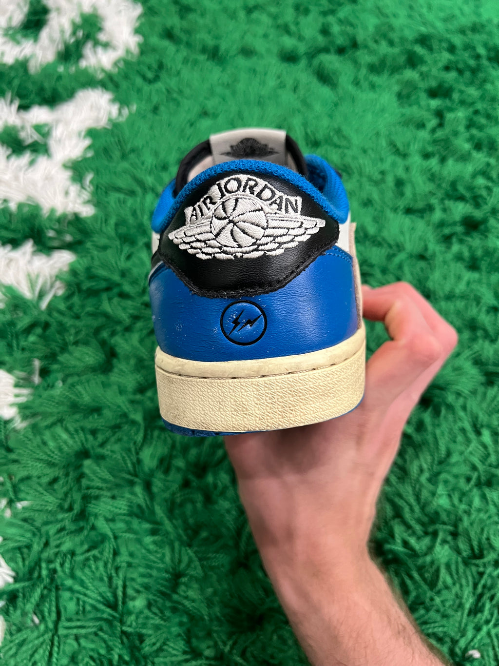 Jordan 1 Low Fragment x Travis Scott (Pre-Owned Size 9M)