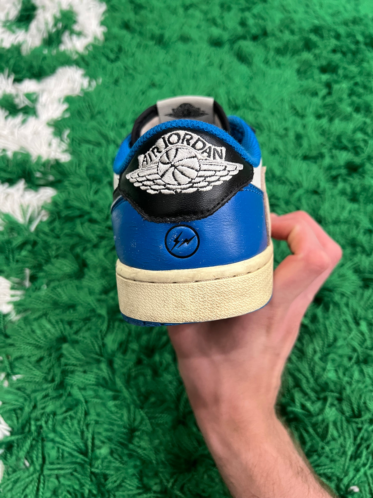 Jordan 1 Low Fragment x Travis Scott (Pre-Owned Size 9M)