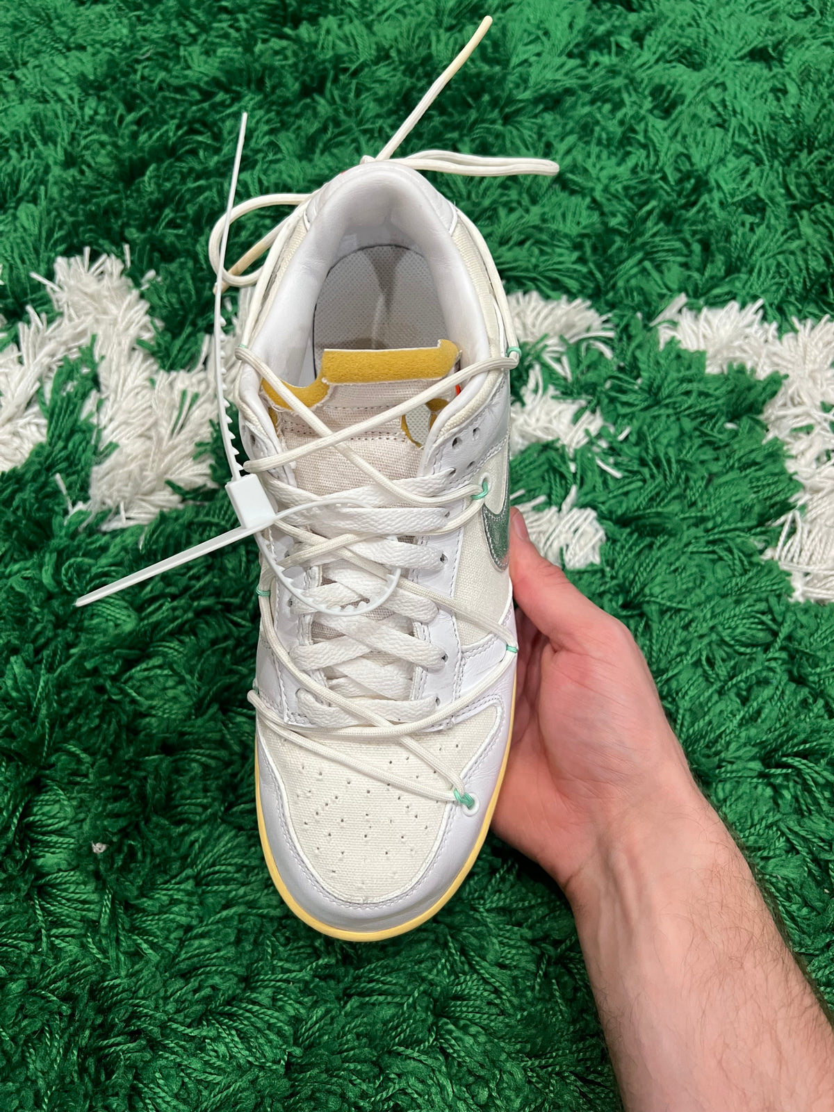 Nike Dunk Low Off-White Lot 1 (Preowned 8M)