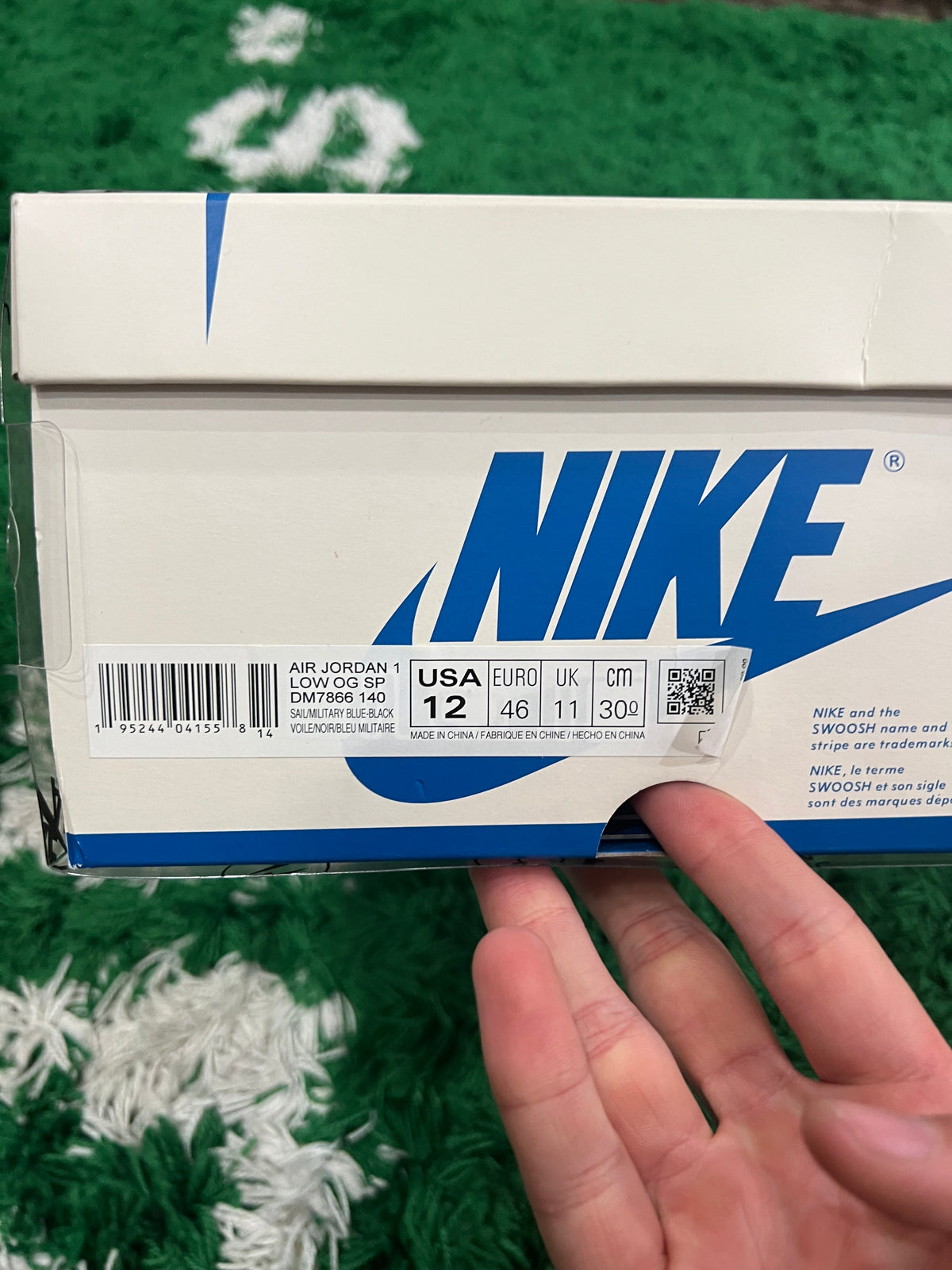 Jordan 1 Low Fragment x Travis Scott (Preowned 12M)