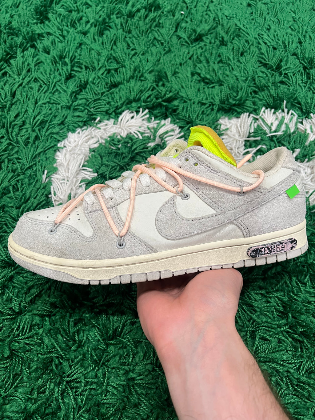 Nike Dunk Low Off-White Lot 12 (Preowned 9.5M)