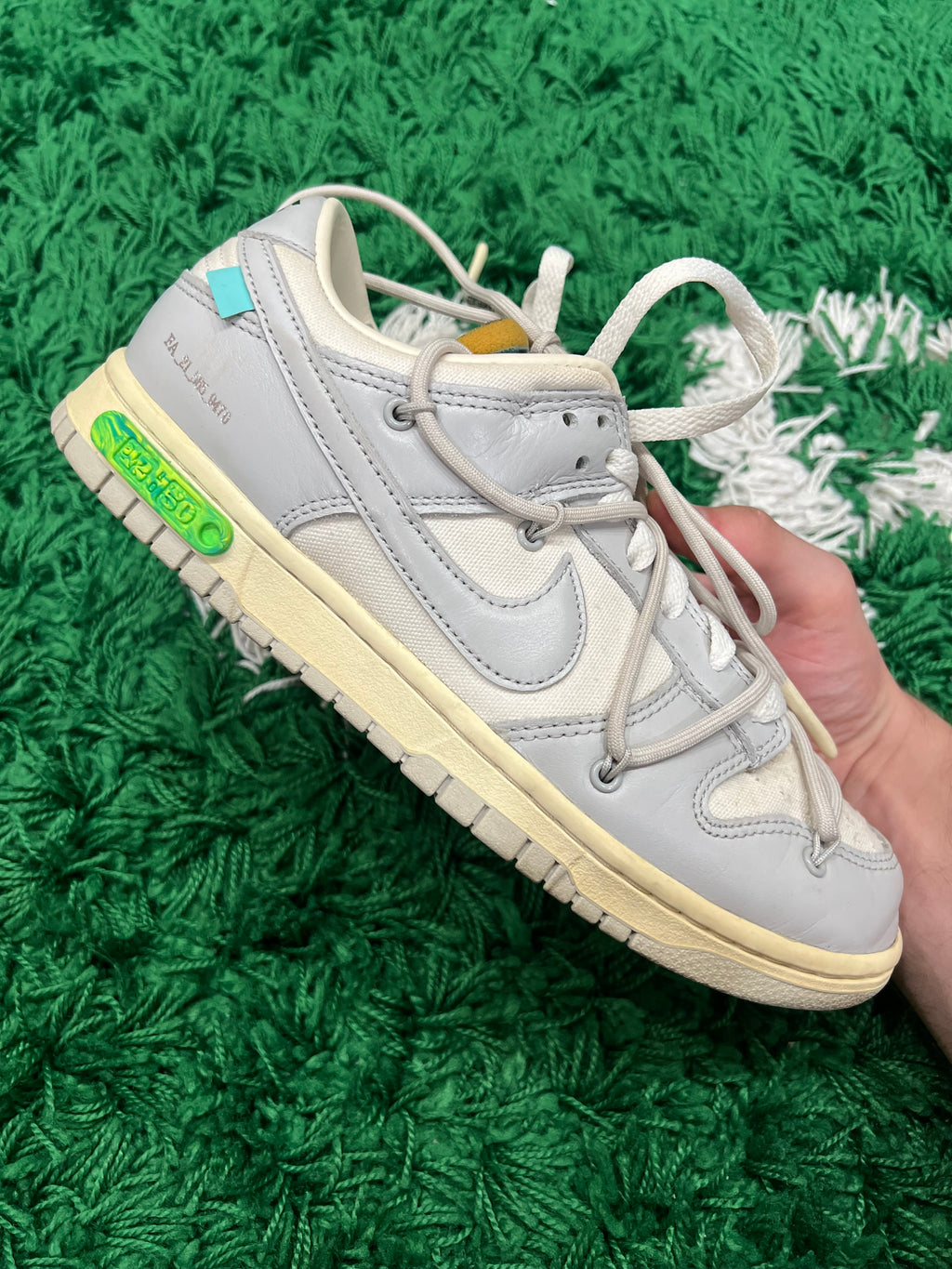 Nike Dunk Low Off-White Lot 42 (Preowned 8.5M)