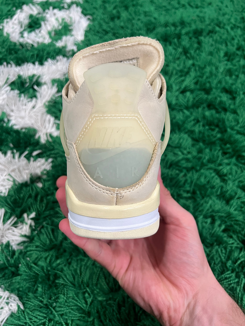 Jordan 4 Off-White Sail (Women's) (Preowned 4.5M/6W)