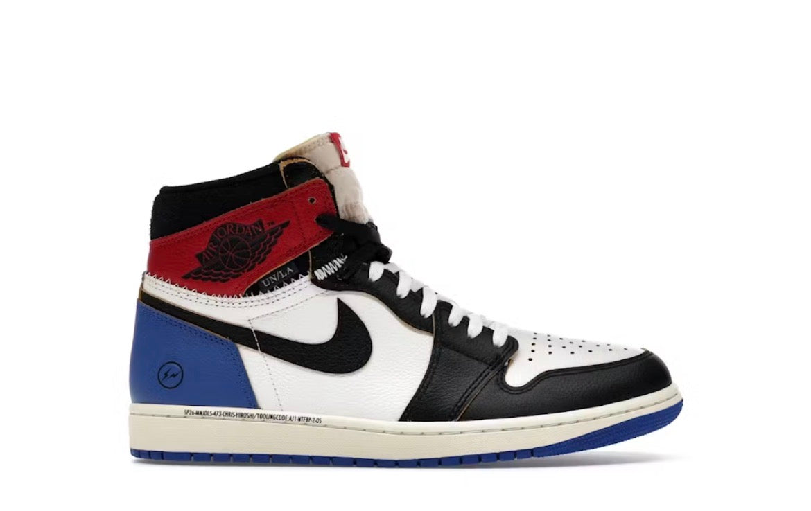 Jordan 1 High Fragment x Union LA Varsity Red Sport Royal