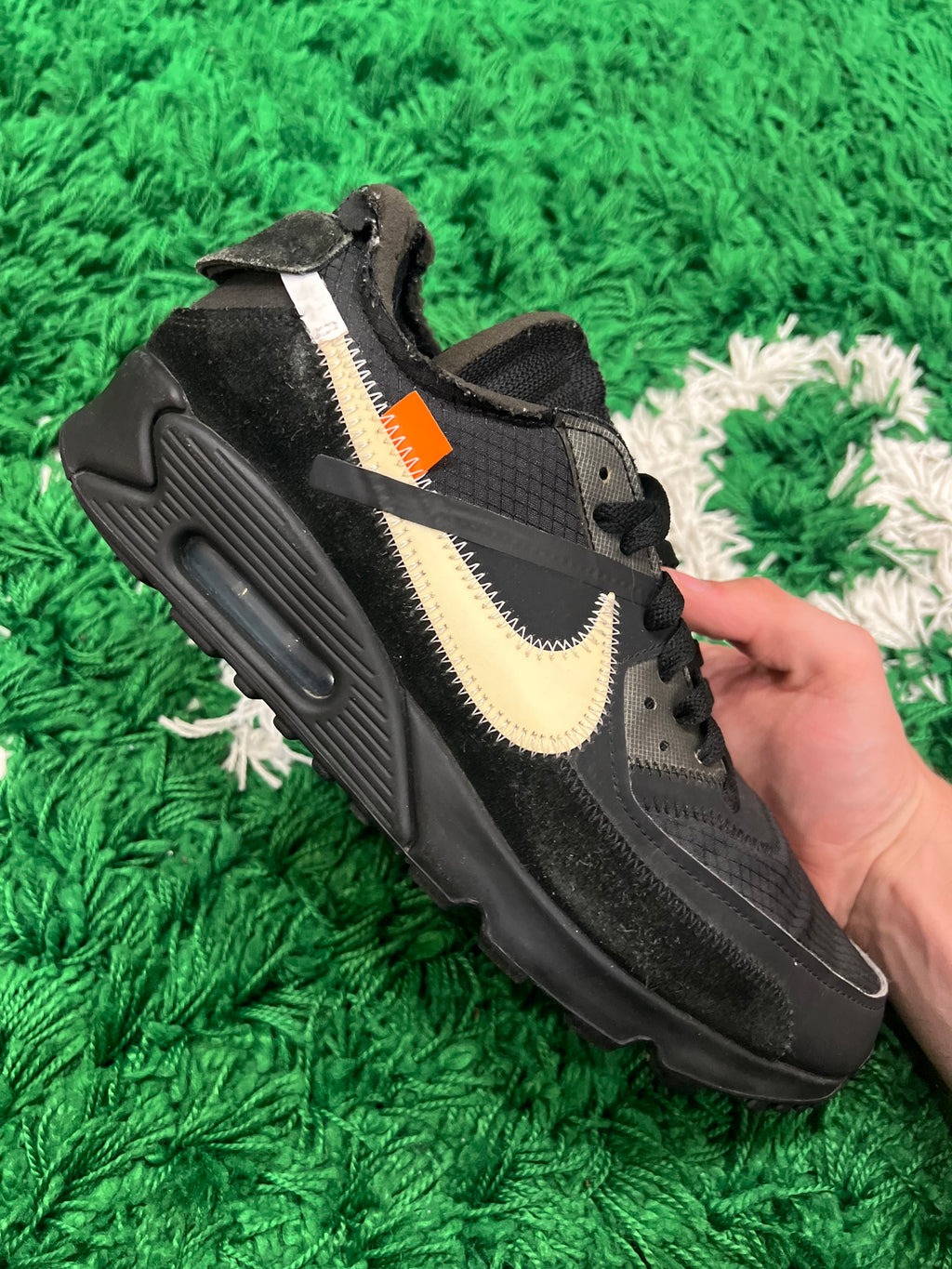 Nike Air Max Off-White Black (Preowned 9M)