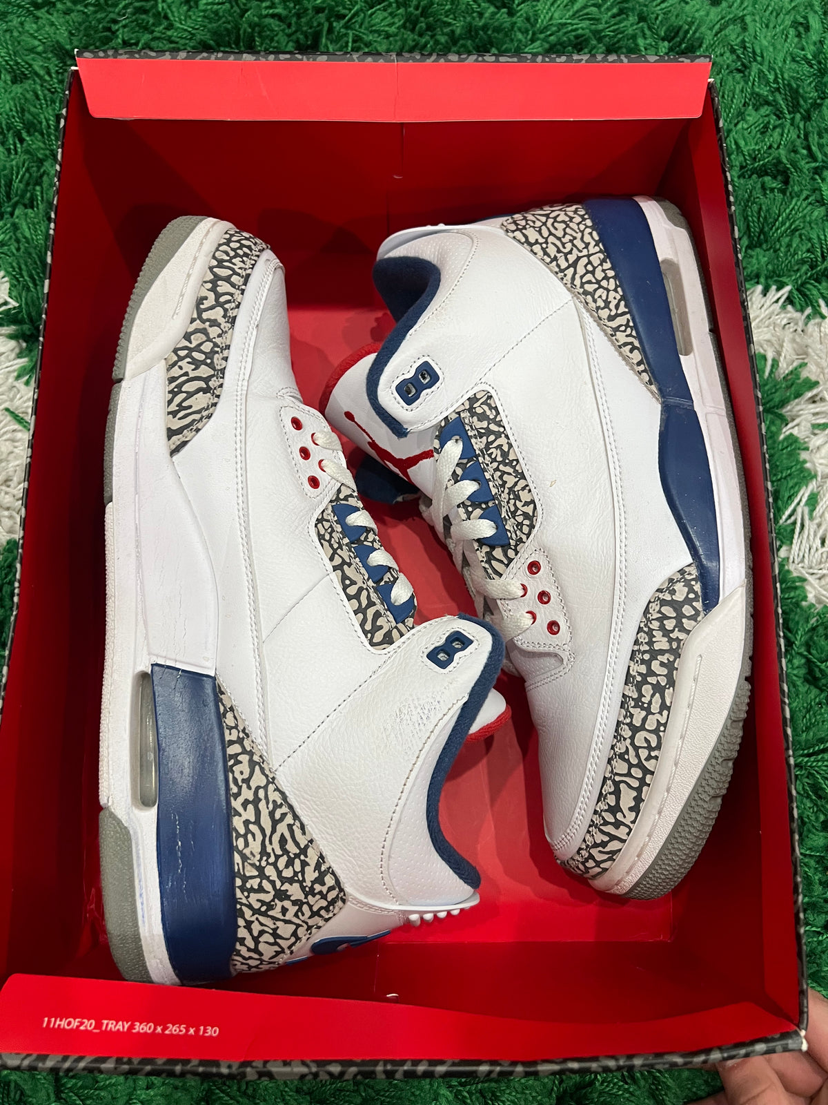 Jordan 3 True Blue (2016) (Preowned 13M)