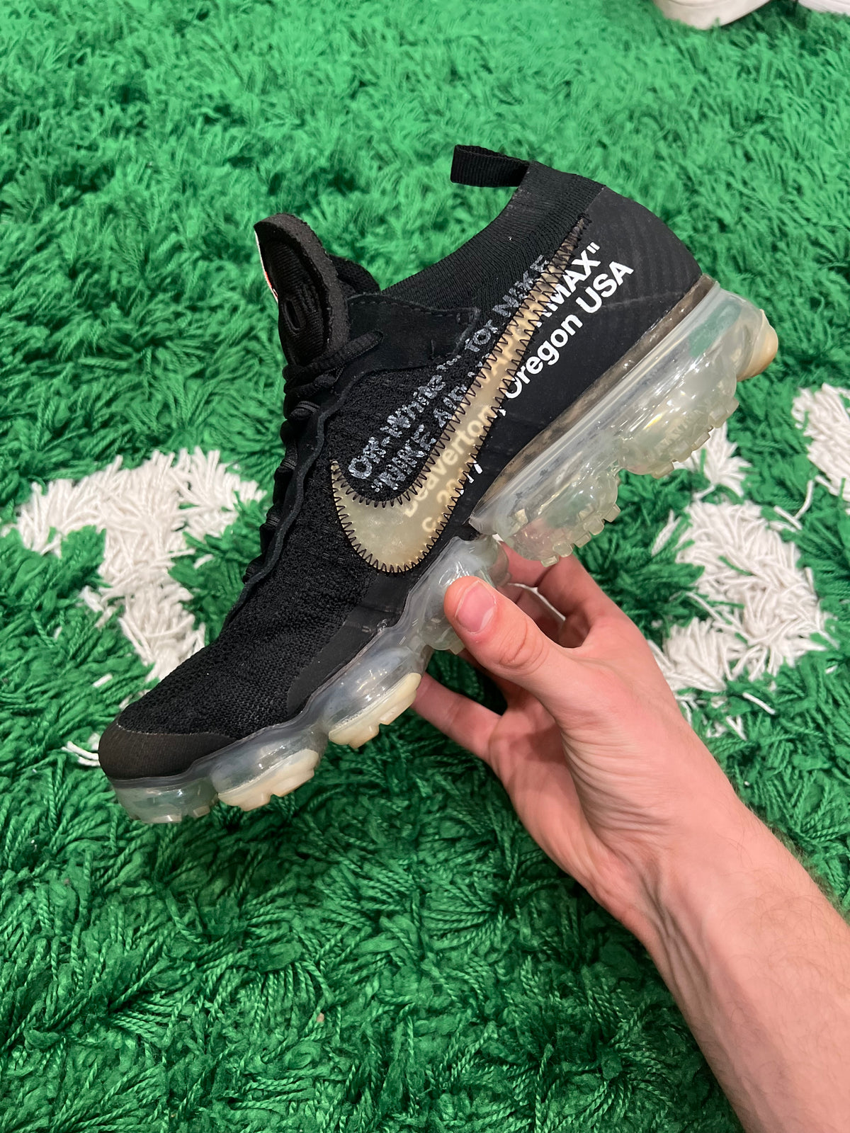 Nike Air VaporMax Off-White Black (2018) (Preowned 9.5M)