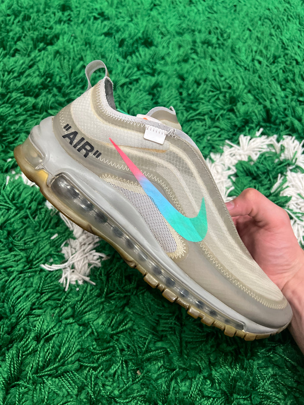 Nike Air Max 97 Off-White Menta (Preowned 8M)