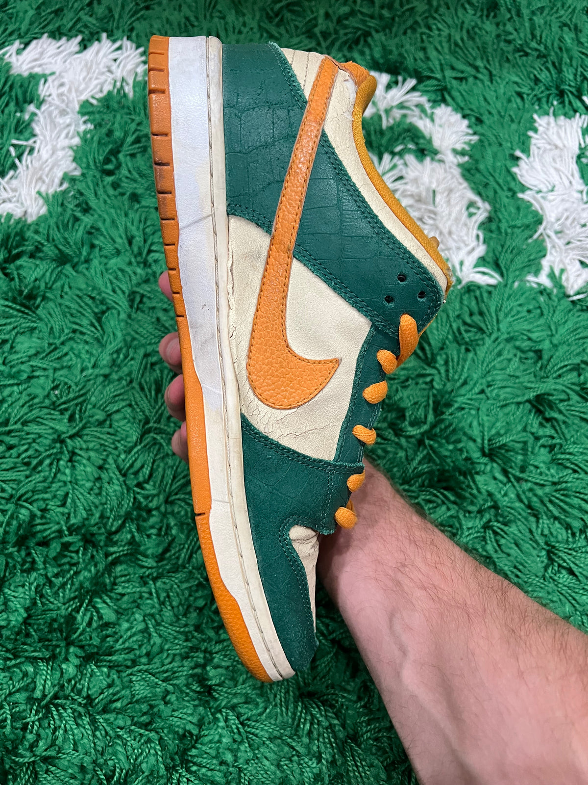 Nike SB Dunk Low Legion Pine Kumquat (Preowned 11M)