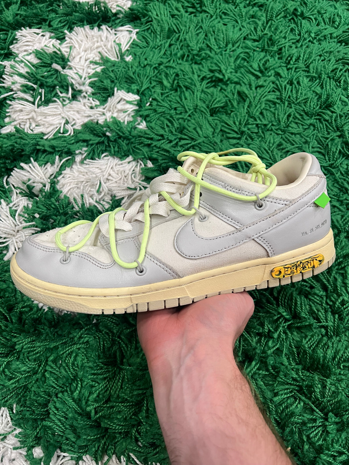 Nike Dunk Low Off-White Lot 43 (Preowned 9.5M)