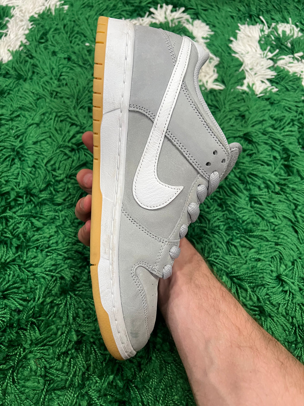 Nike SB Dunk Low Orange Label Wolf Grey Gum (Preowned 10M)