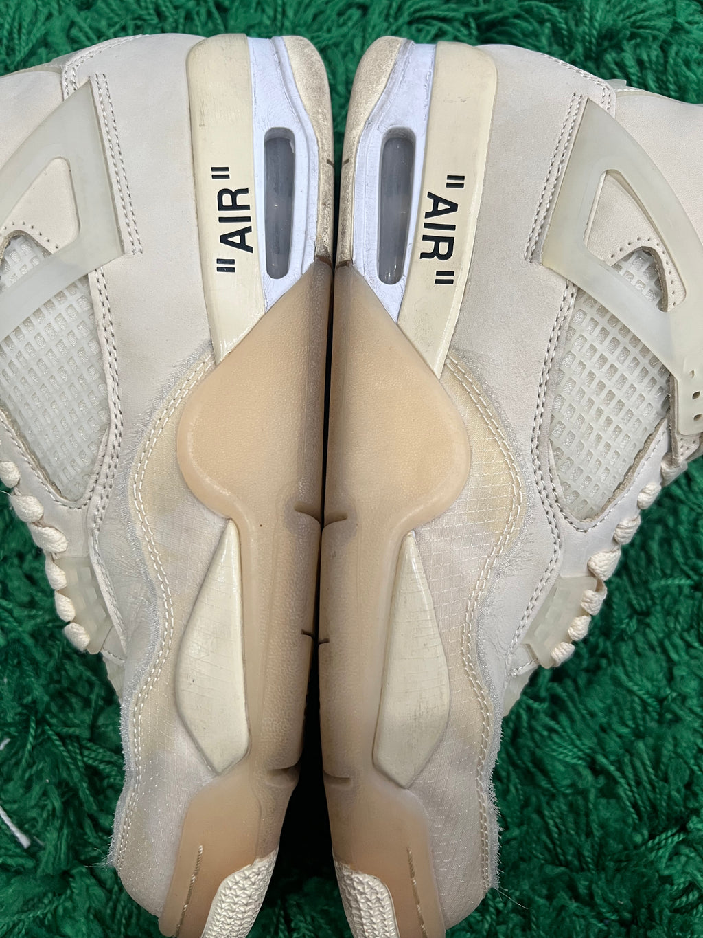 Jordan 4 Off-White Sail (Women's) (Preowned 8M/9.5W)