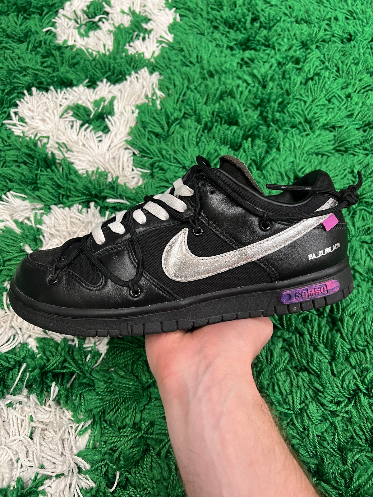 Nike Dunk Low Off-White 50 (Preowned 8.5M)