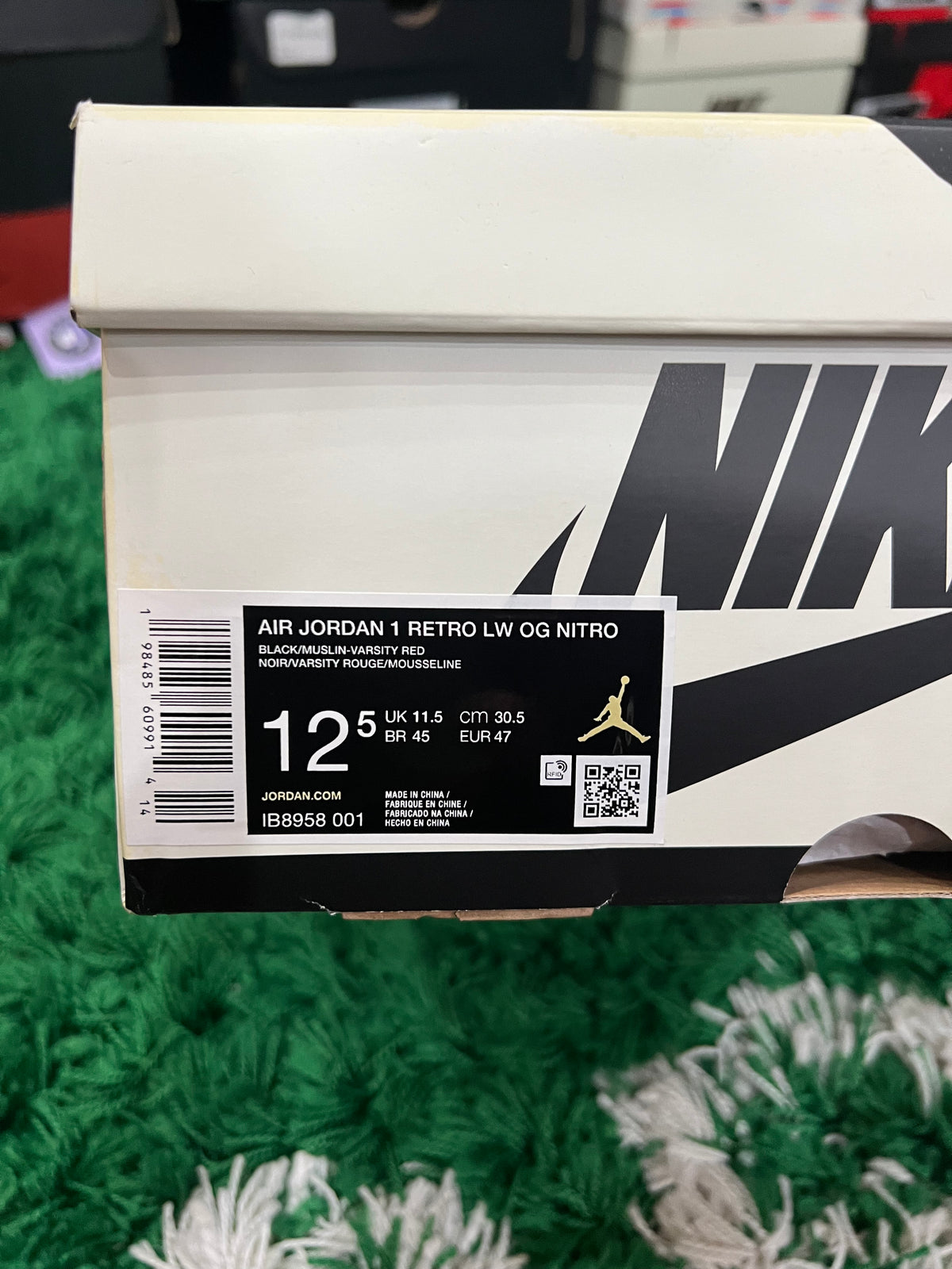 Jordan 1 Low Nigel Sylvester Better With Time (Pre-Owned 12.5M)