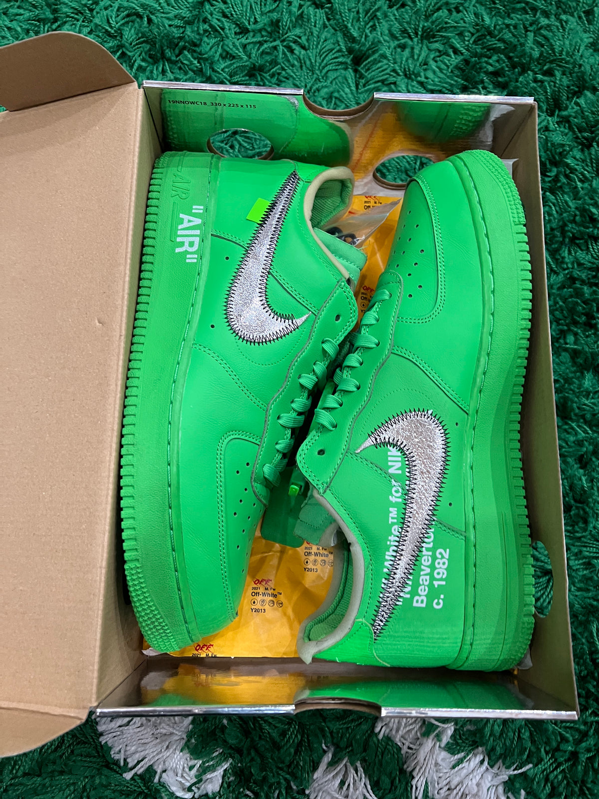 Nike Air Force 1 Low Off-White Brooklyn (Preowned 11.5M)
