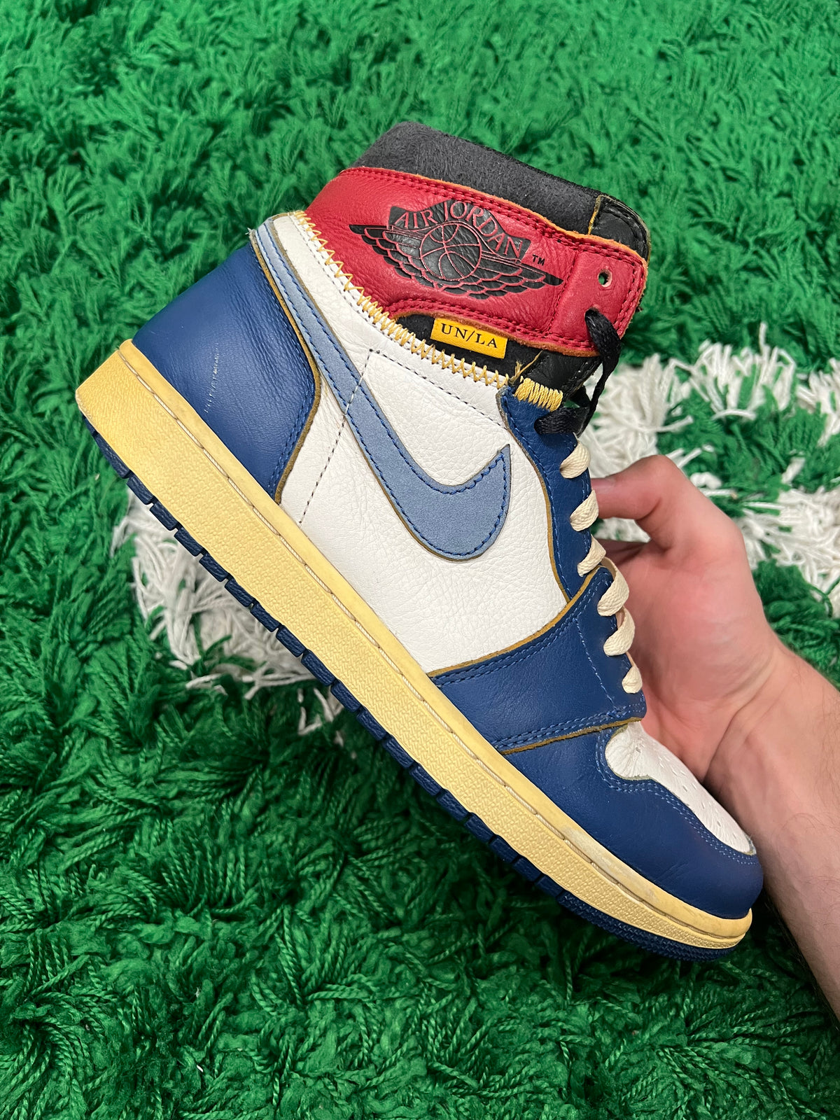 Jordan 1 High Union Los Angeles Storm Blue (Preowned 9.5M)