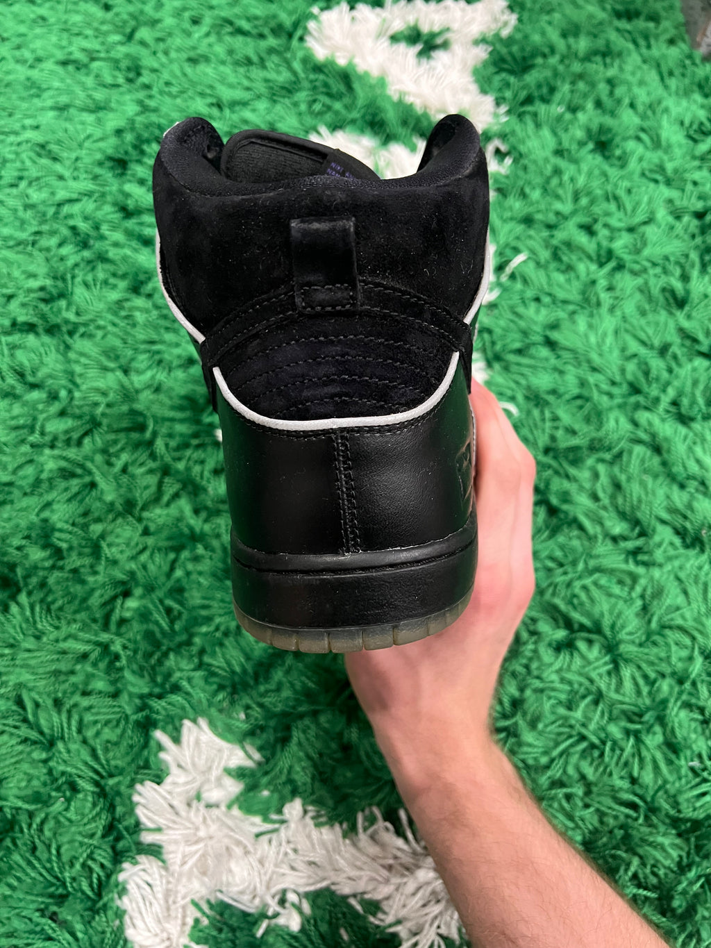 Nike SB Dunk High Black Purple Box (Preowned 13M)