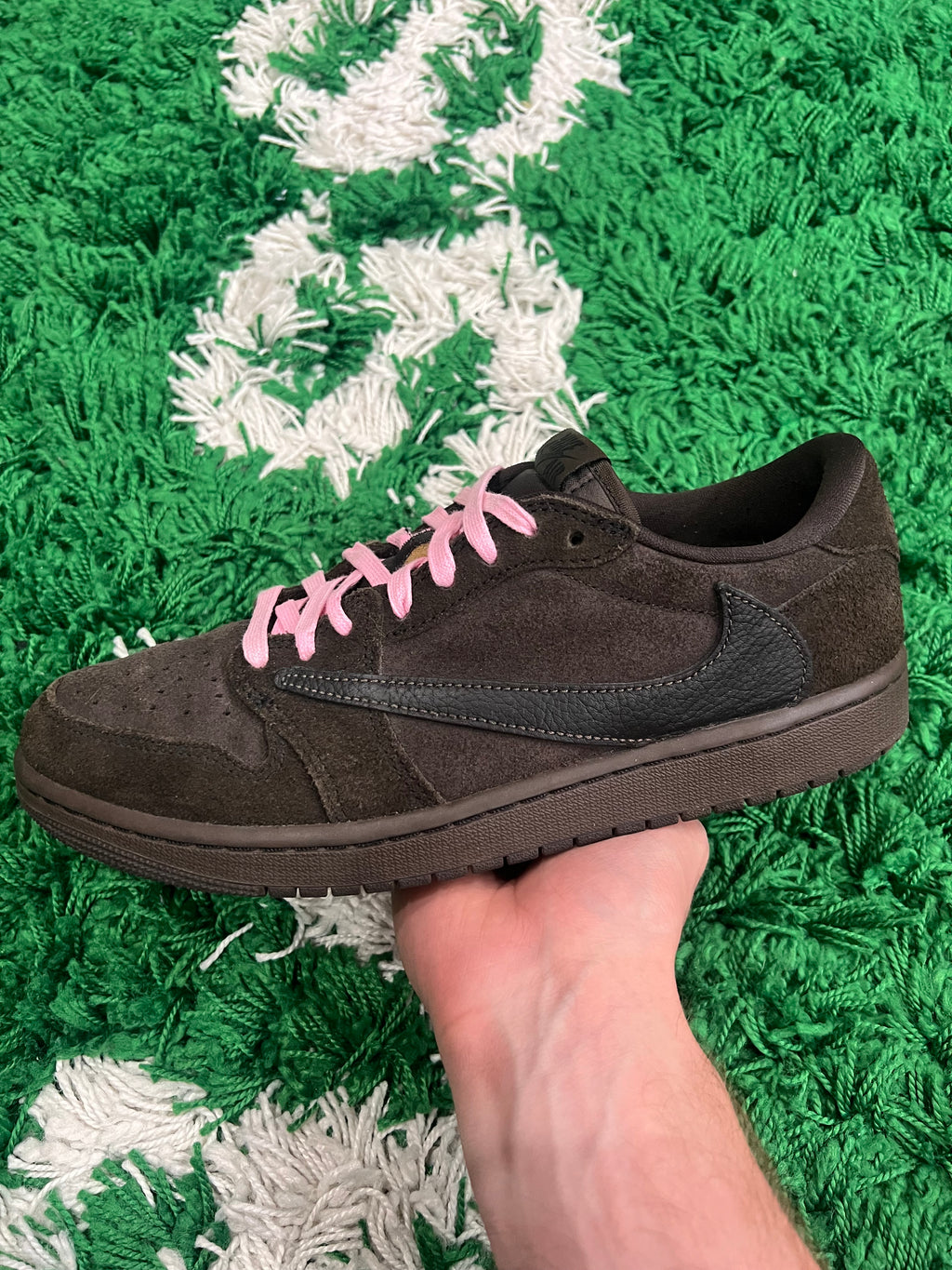 Jordan 1 Low Travis Scott Velvet Brown (Pre-Owned 9M)