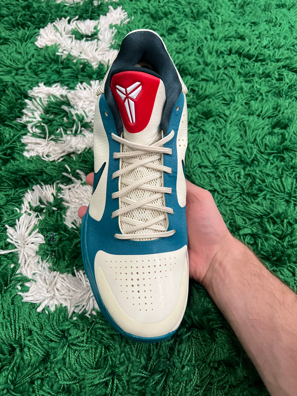 Nike Kobe 5 Caitlin Clark Coconut Milk Spruce (Preowned 12M)