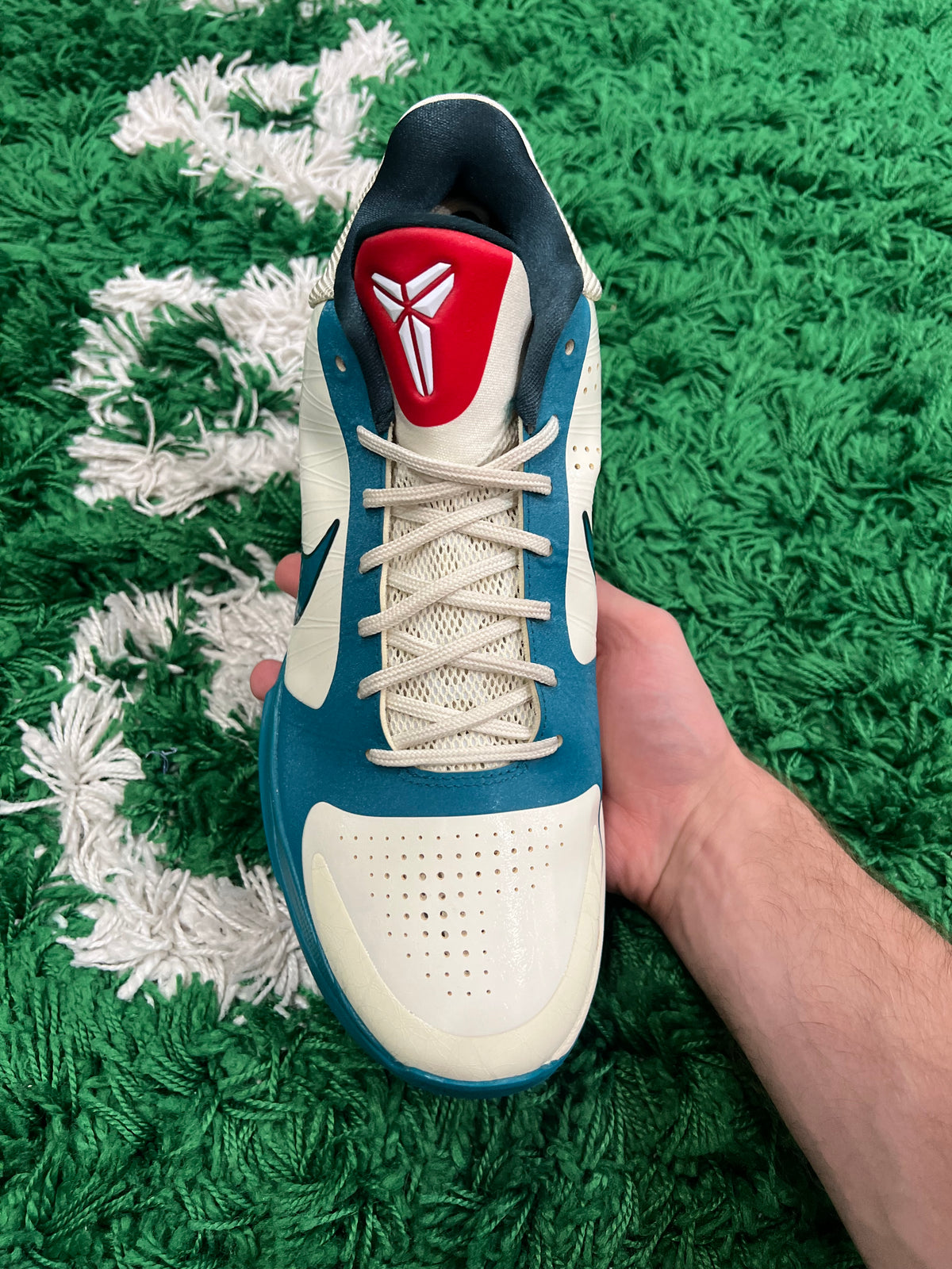 Nike Kobe 5 Caitlin Clark Coconut Milk Spruce (Preowned 12M)