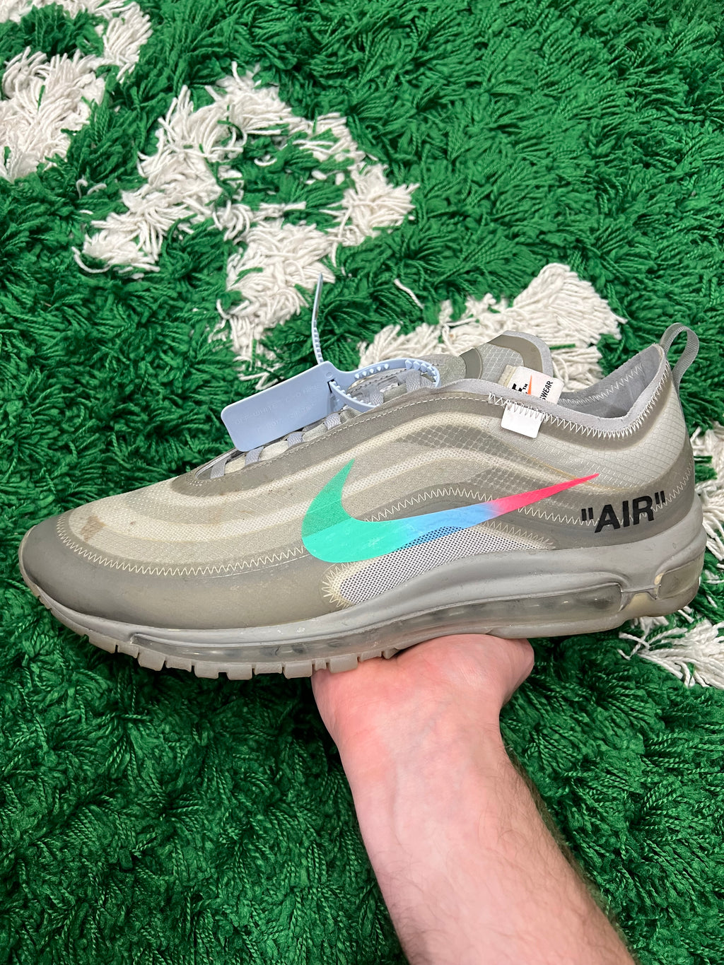 Nike Air Max 97 Off-White Menta (Preowned 13M)